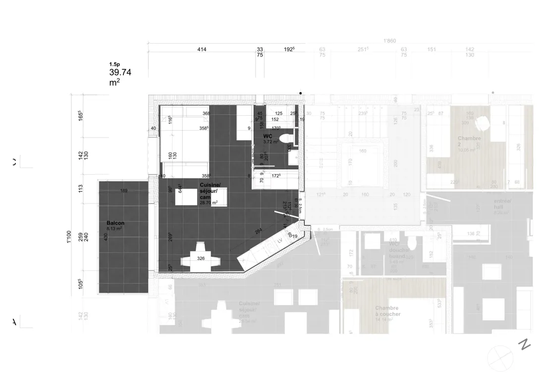 Plan du lot 23-2