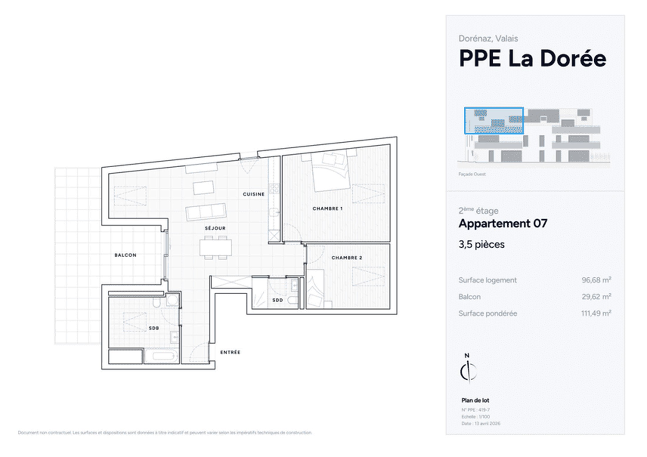 Plan appartement 07